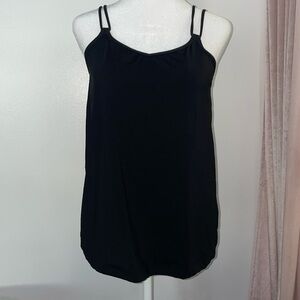 black sports lululemon tank top